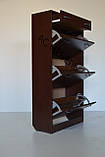 Шафа для взуття на 3 відділення + ящик, фото 3