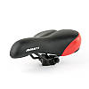 Сідло велосипедне Avanti AVY-6753 чорно-червоне, фото 4