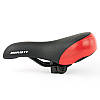 Сідло велосипедне Avanti AVY-6753 чорно-червоне, фото 5
