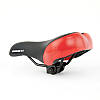 Сідло велосипедне Avanti AVY-6753 чорно-червоне, фото 6