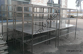 Стеллаж нержавеющий