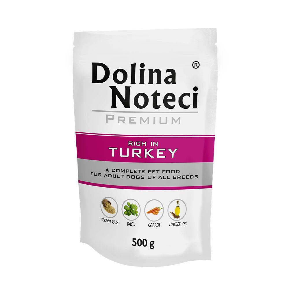 Пауч Dolina Noteci Premium для собак с индейкой, 500 гр, фото 1