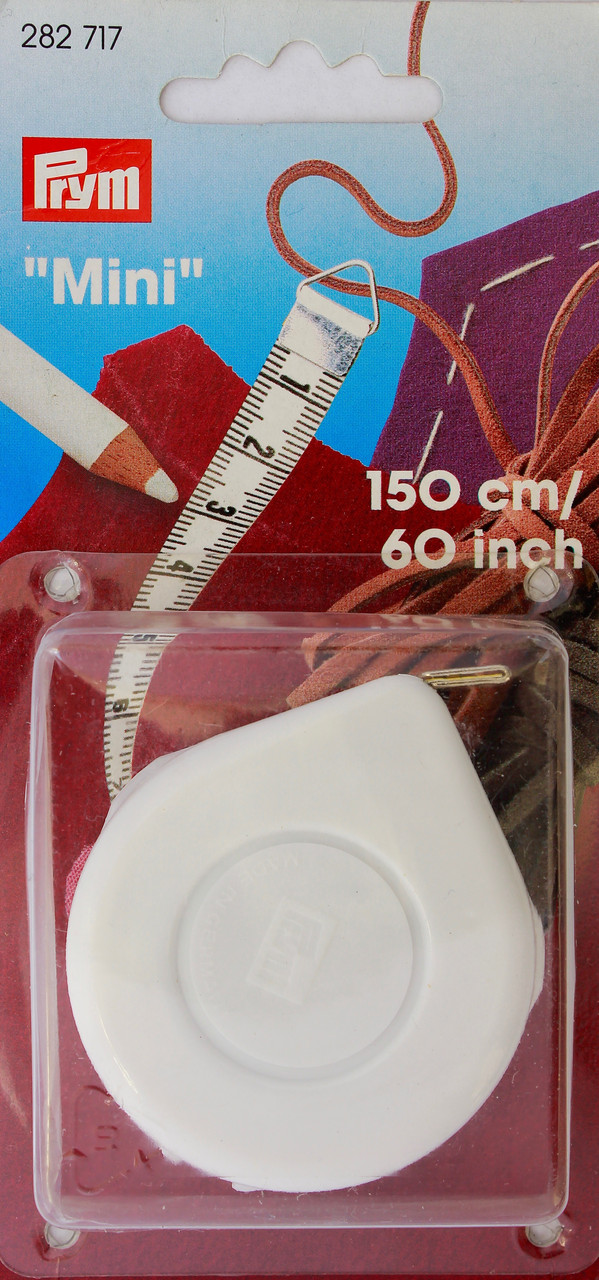 Сантиметр Prum Германия рулетка Mini белого цвета - фото 1 - id-p511181142