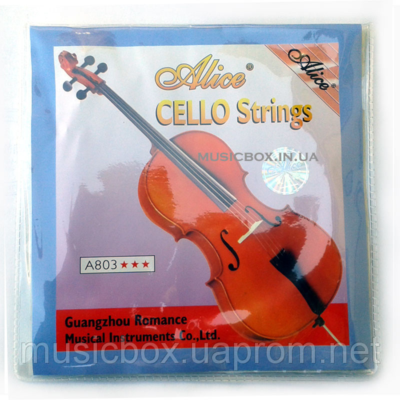 Струна 1 для віолончелі Alice А803, фото 1
