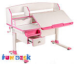 Дитячий стіл-трансформер FunDesk Sognare Pink, фото 6