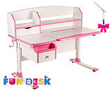 Дитячий стіл-трансформер FunDesk Sognare Pink, фото 2