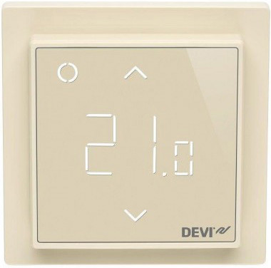 Терморегулятор для теплої підлоги програмований з Wi-fi DEVIreg Smart (сл.кістка)