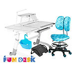 Дитячий стіл-трансформер FunDesk Amare Grey, фото 2