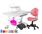 Дитячий стіл-трансформер FunDesk Amare Grey, фото 7