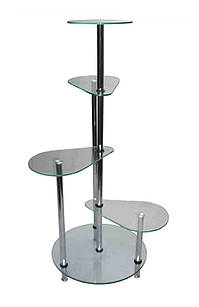 Підставка під вазони ПВ-3 прозора