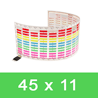 Авто еквалайзер на заднє скло автомобіля 45x11 см