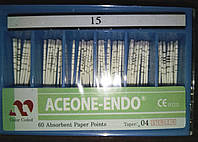 Штифты бумажные Aceone-Endo 0,4 № 15