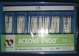 Штифти паперові Aceone-Endo 0,4 No 15