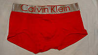 Calvin Klein steel silver COTTON труси, боксерки, майл M L XL XXL coton котон бавовна