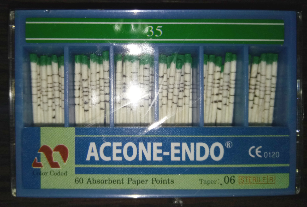 Штифти паперові Aceone-Endo 0,6 No 35