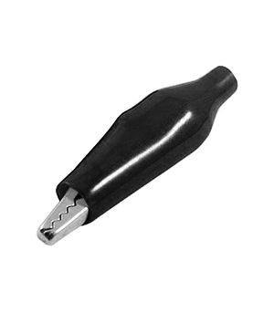 Затискач крокодила 45mm 6A із ізоляцією