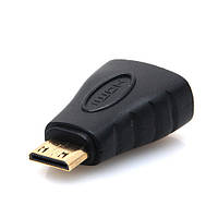 Перехідник Mini HDMI (тато) HDMI (мама)