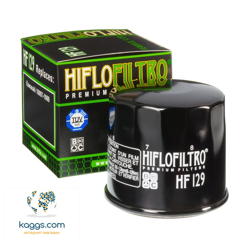 Оливний фільтр Hiflo HF129 для Kawasaki 