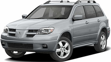 Захист двигуна на Mitsubishi Outlander (2003-2010)