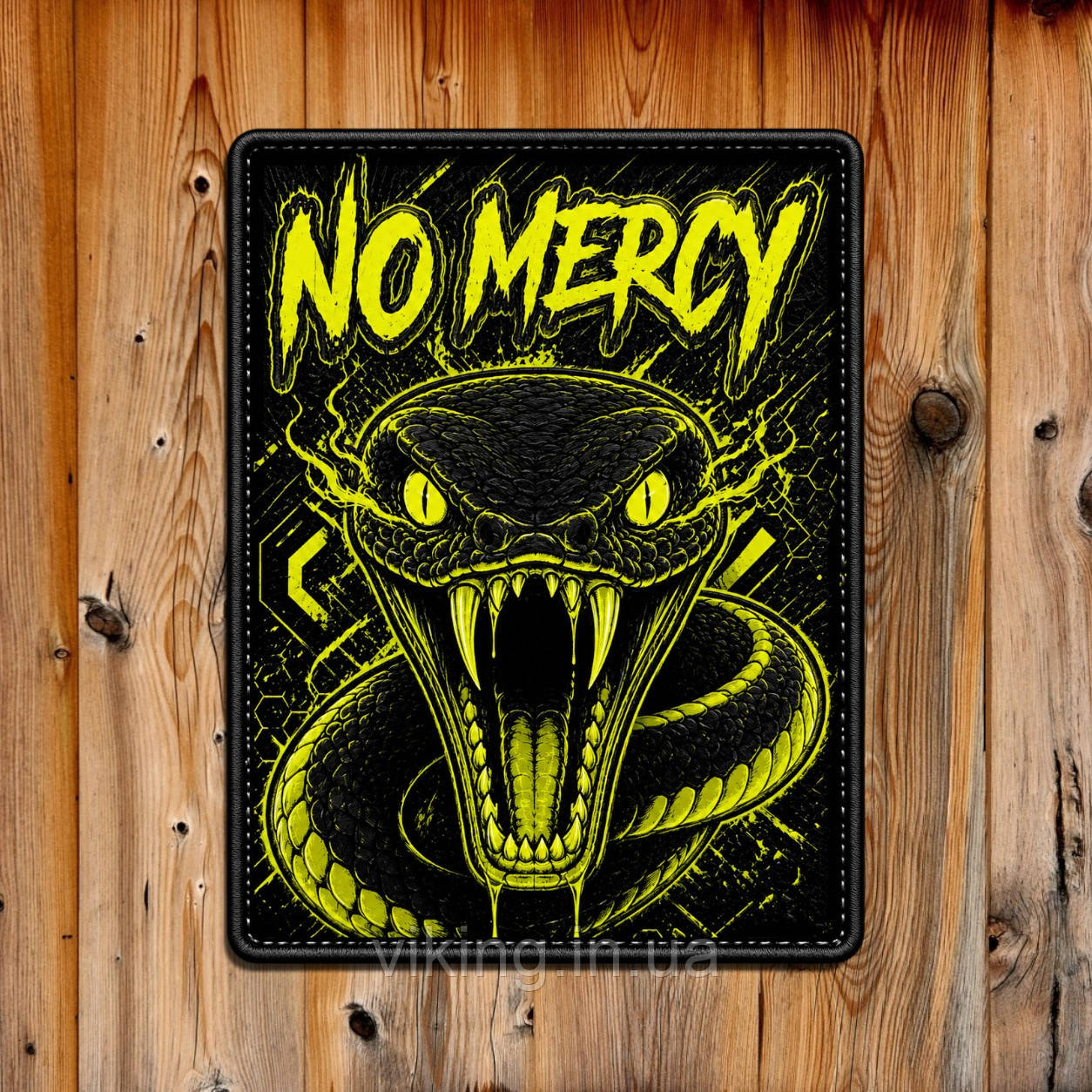 Патч / шеврон "No mercy Snake", фото 1