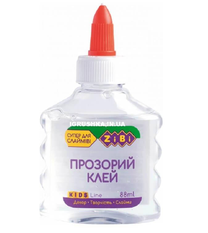 

Клей Zibi прозрачный для слайма