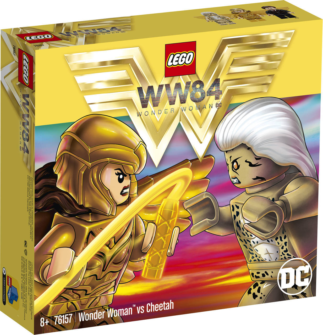 

LEGO ЛЕГО Super Heroes Чудо-женщина против Гепарды 76157 (+подарок)