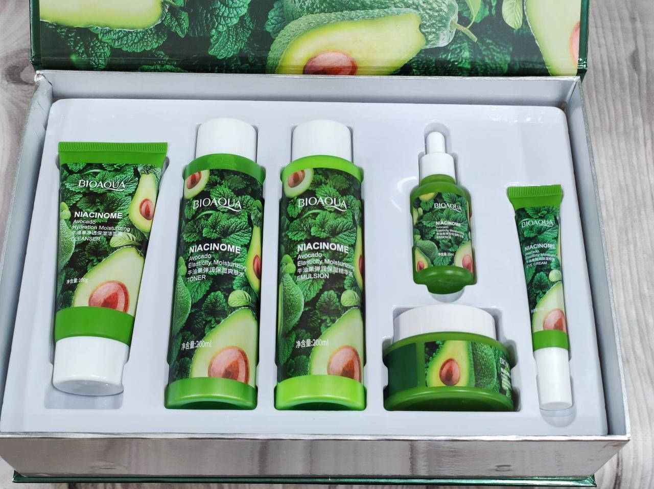 

Набор с авокадо и ментолом Bioaqua Niacinome Avocado Elasticity Moisturizing