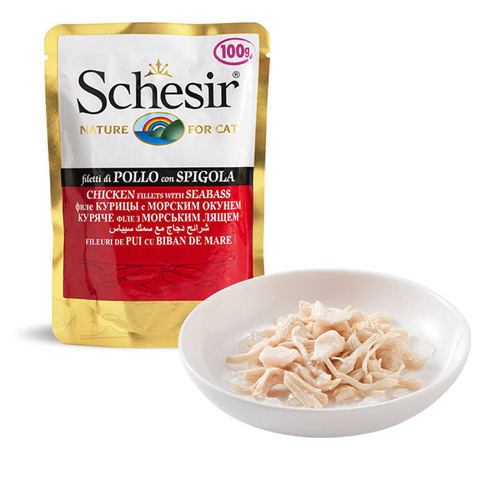 

Schesir Курица и окунь 100 г
