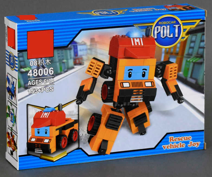 

Детский конструктор "Робокар Поли".Трансформер Робокар Поли Марк