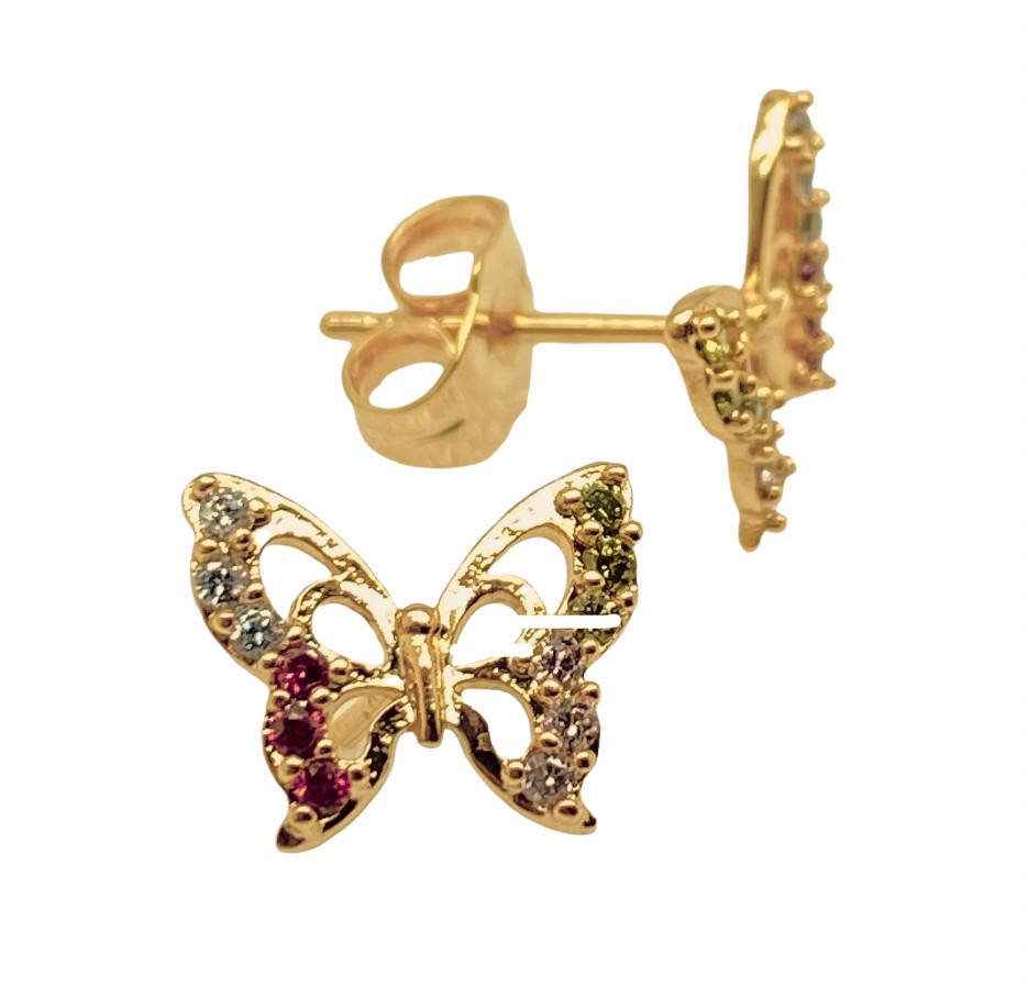 

Серьги гвоздики Xuping. 18k. 10х10 мм