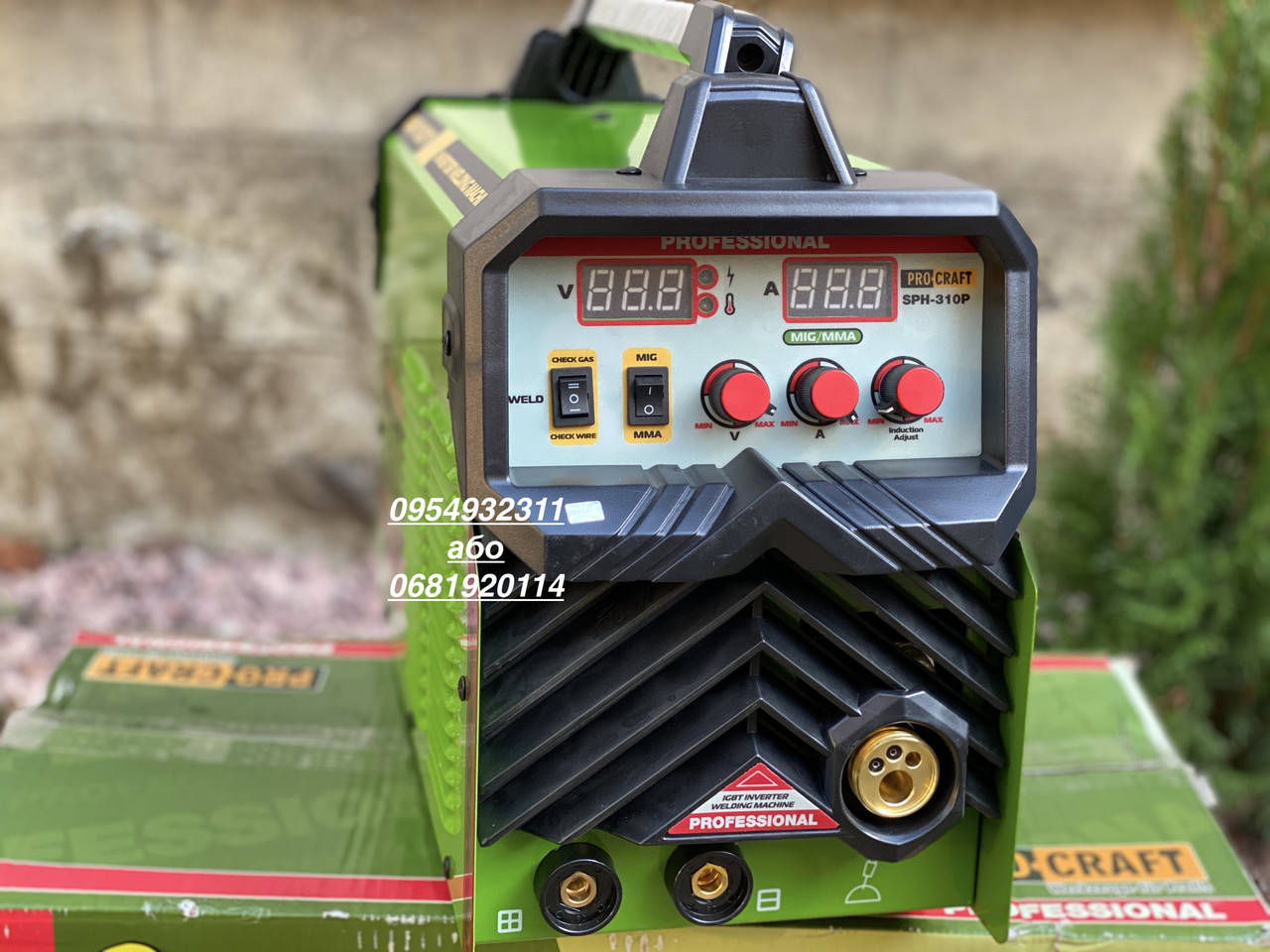 

Инверторный сварочный полуавтомат Procraft SPH-310P
