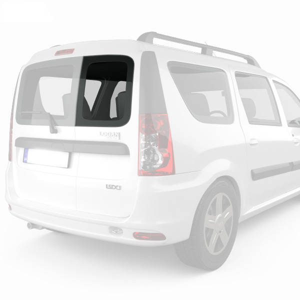 

Заднее стекло Dacia/Renault Logan/Largus Правое на розпашную дверь Без електрообогрева Логан), Зелёный