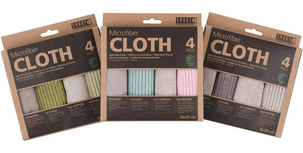 

Салфетки из микрофибры Белый кот (Smart Microfiber), Швеция, Разные цвета