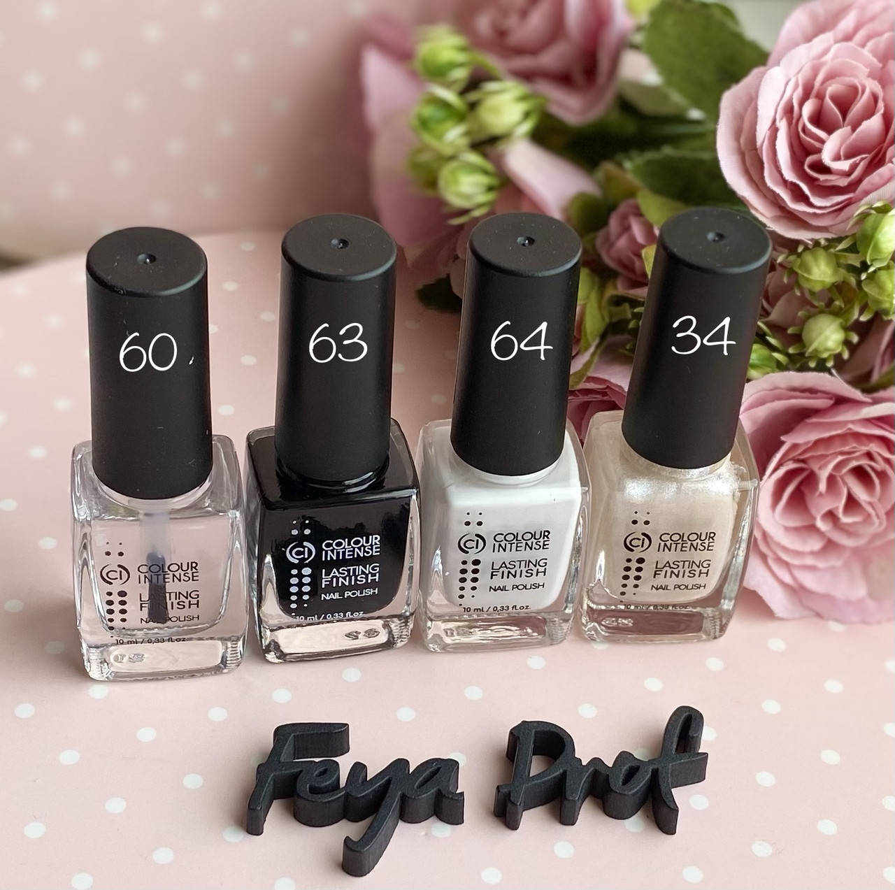 

Лак для ногтей Colour Intense Lasting Finish 10 мл, Разные цвета