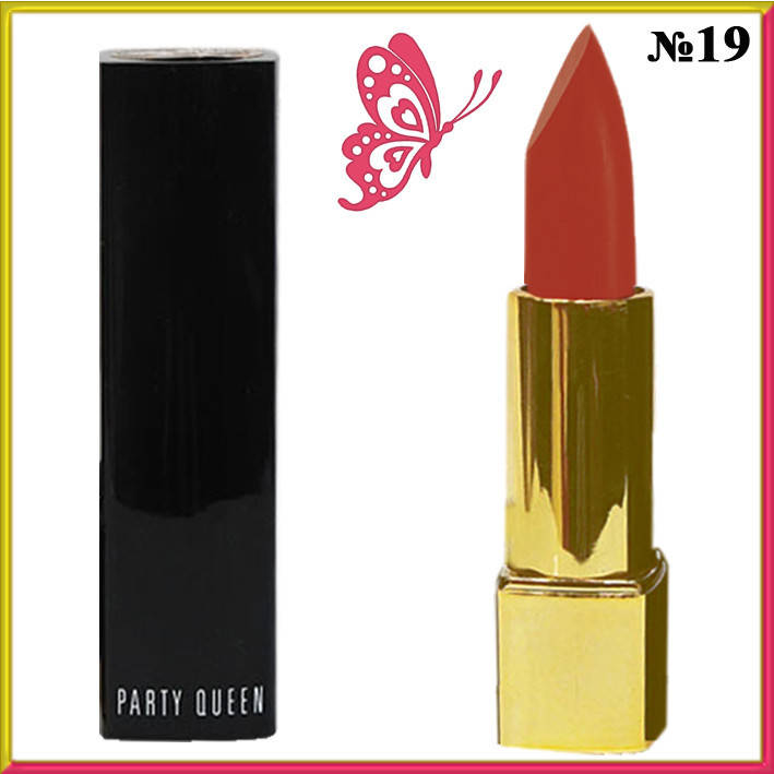 

Помада для Губ Party Queen от Makeover Матовая Компактн Тон 19 Красно Коричневого Цвета, Косметика, Макияж Губ