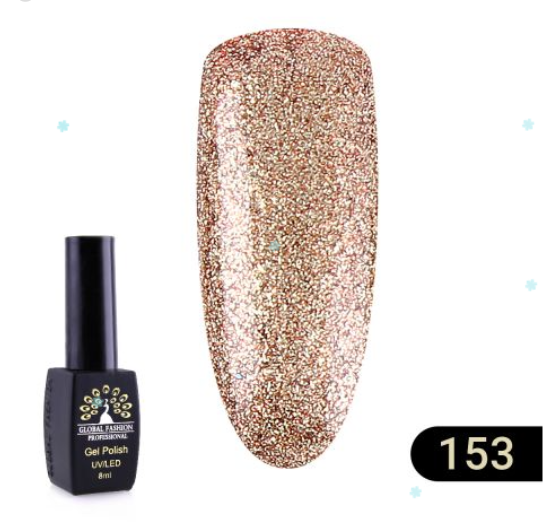 

Гель-лак Black Elite 153 Global Fashion 8мл