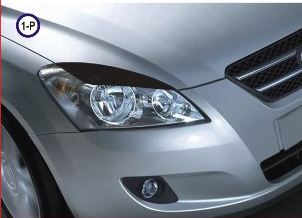 

Реснички на фары Kia Ceed 2006-2009, Черный