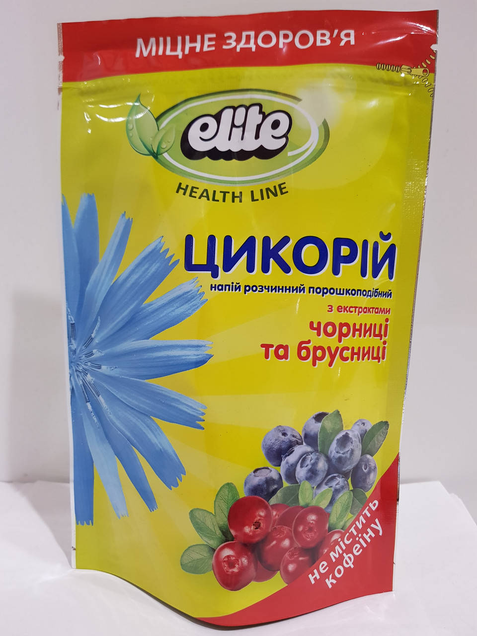 

Растворимый напиток Цикорий Elite с черникой и брусникой 100г