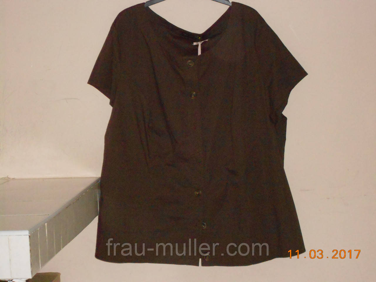 Поплиновая блуза 60-64 розміру Bonprix, фото 1