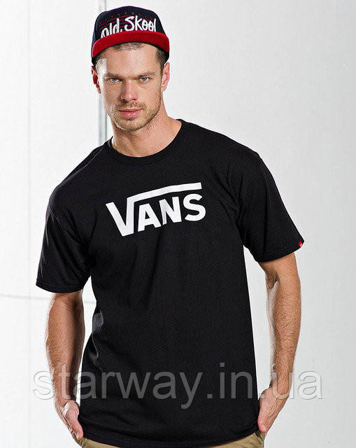 Стильна футболка vans logo
