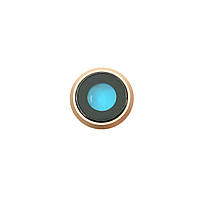 Скло камери для Apple iPhone 8, золотистий