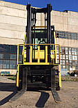 Вилочний навантажувач б/у Hyster H2.0FT з кабіною 2010 року, газ, 2 тонни, висота підйому 3,8 метра, фото 6