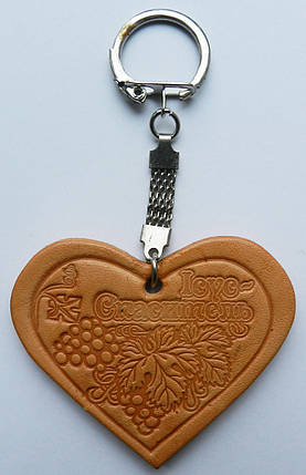 Брелок  шкіряний "Ісус - Спаситель", фото 1