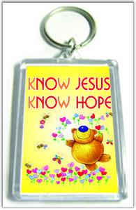 Брелок  "Know Jesus, know hope"  №54