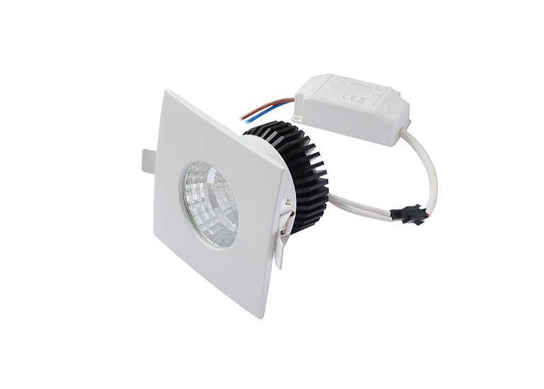Вбудований світлодіодний світильник LED Downlight COB 6 W (квадратний) IP65