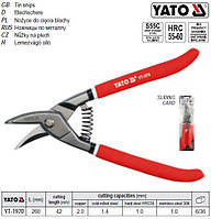 Ножиці по металу прямі l=260 мм YATO-1970