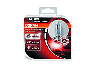 Комплект ламп Osram Night Breaker Unlimited OS 64193 NBU Duobox +110%(H4)