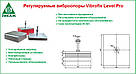 Опори віброгасні Vibrofix Level Pro 220, фото 2