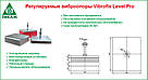 Віброгасителі для обладнання Vibrofix Level Pro 110/50, фото 2