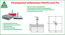 Шумоізоляція та віброізоляція Vibrofix Level Pro 110/25